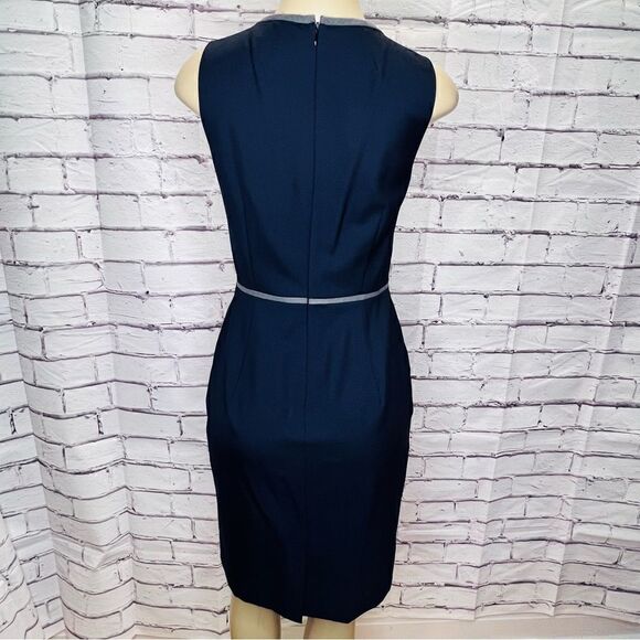 J. Crew Portfolio Navy Sleeveless Dress 4 - Picture 3 of 12